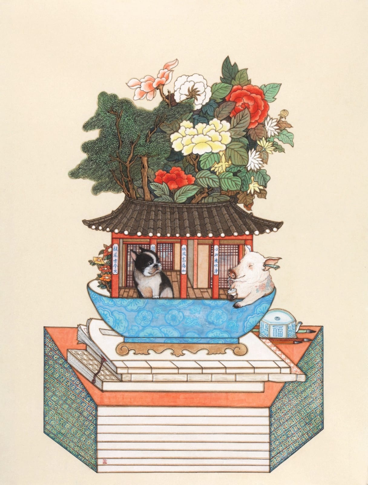 Suyeon Kwak, Pig Dream, 2014