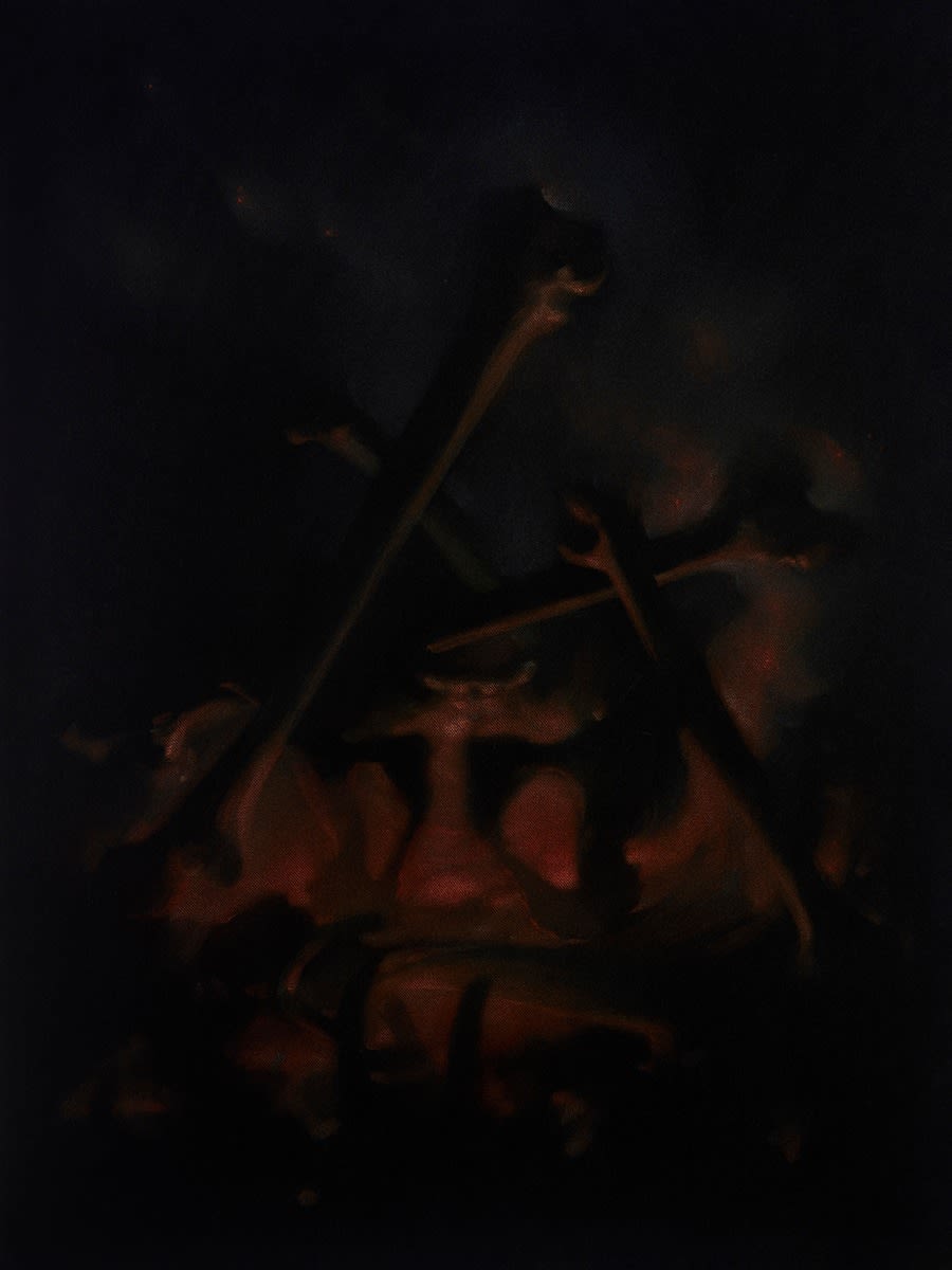 Leslie Rice, The Burning of the Bones of Saint John the Baptist, 2021