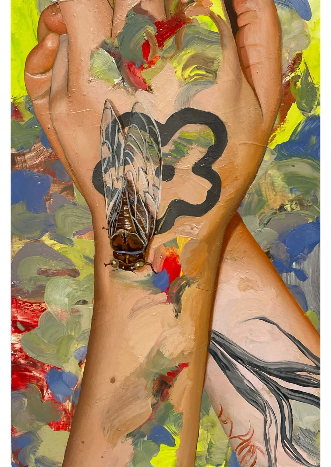 Kim Leutwyler, Christmas Cicada, 2025