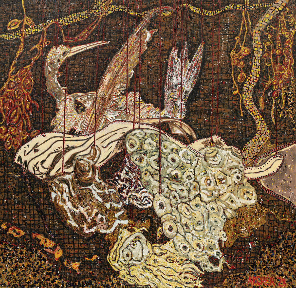 Suzanne Archer, Beachcombing - South Coast, 2023