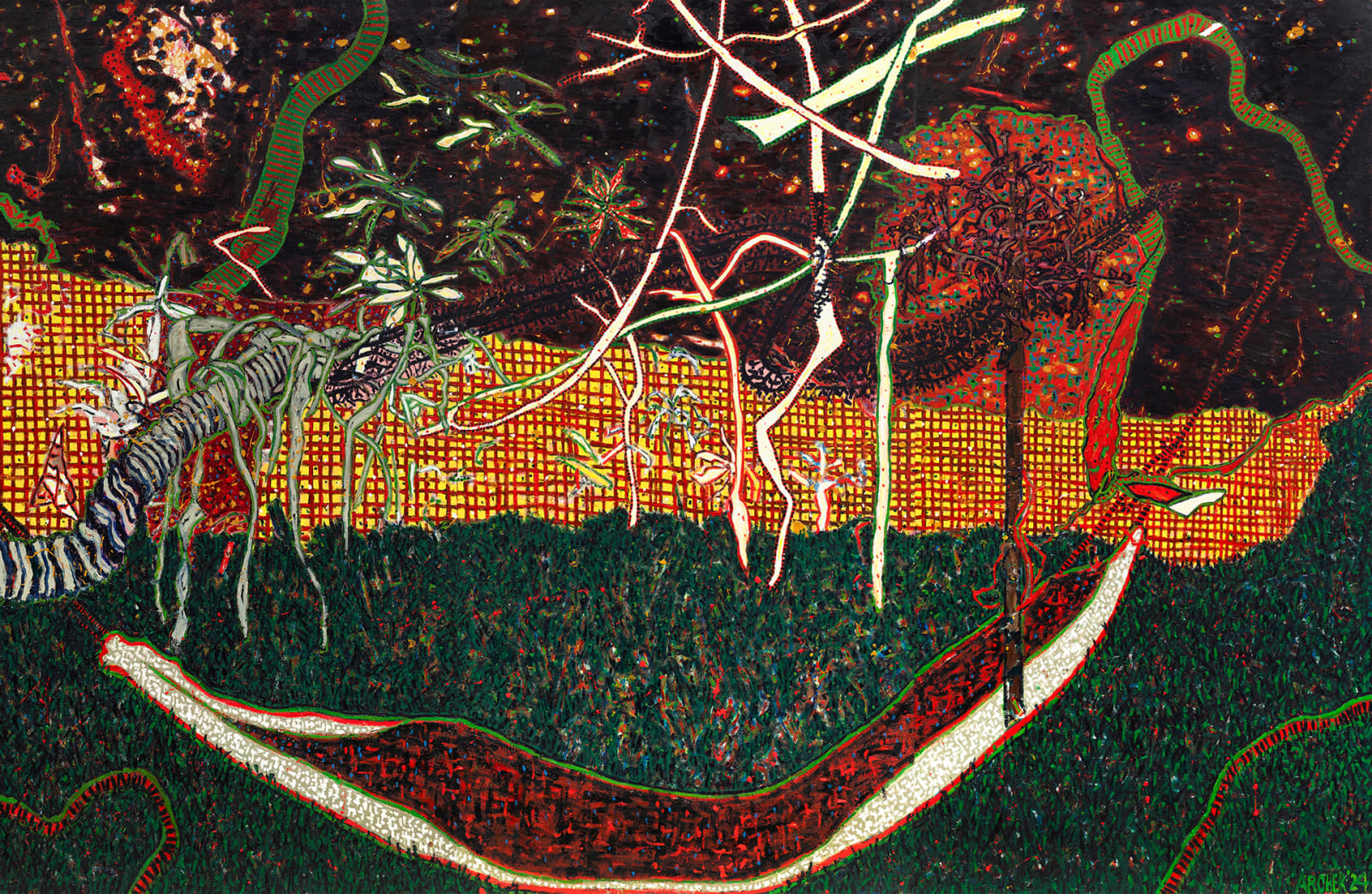 Suzanne Archer, Winter Tracking Wedderburn, 2024