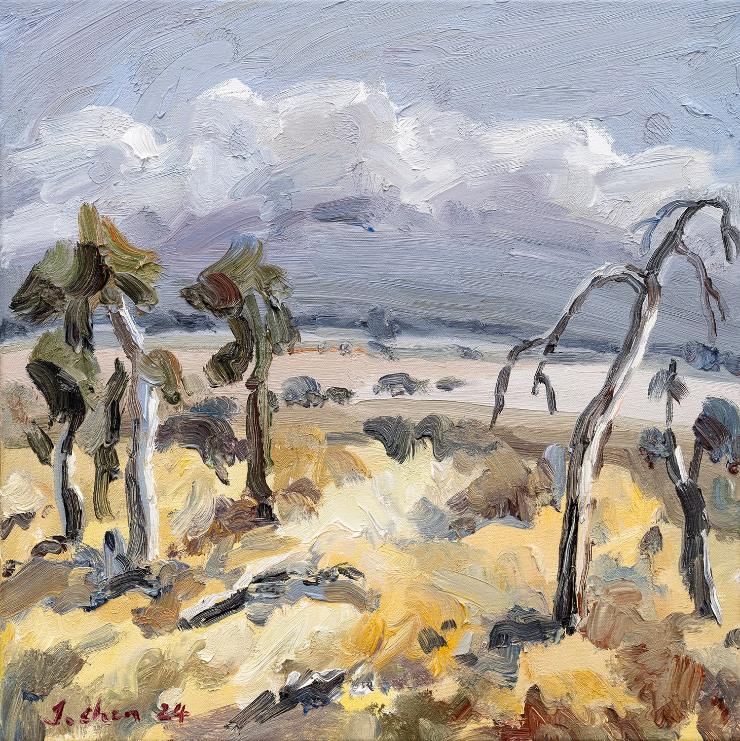 Jun Chen, Landscape Study 7, 2024