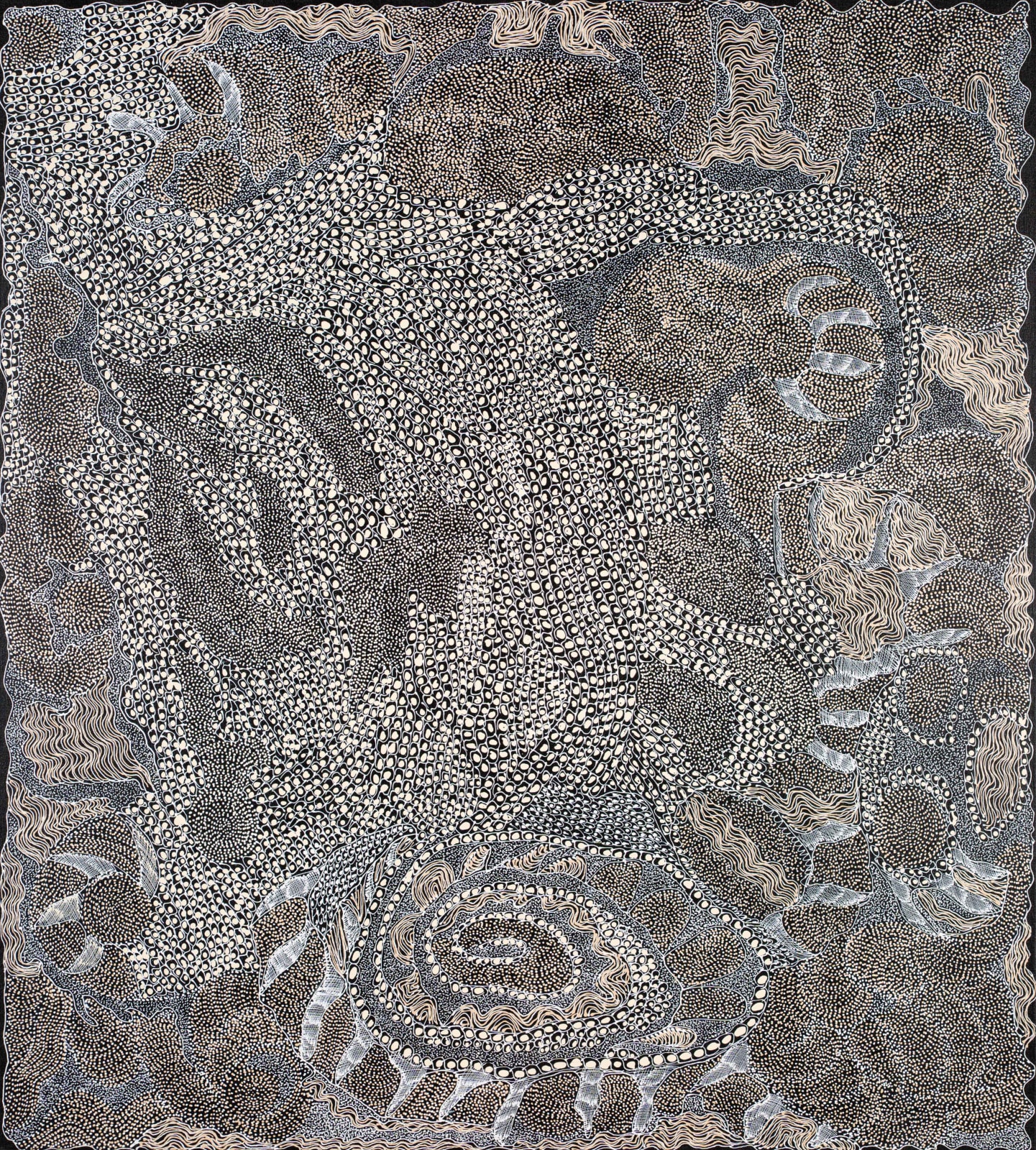 Jorna Newberry, Ngintaka Perentie, (JNKM19822 ), 2022