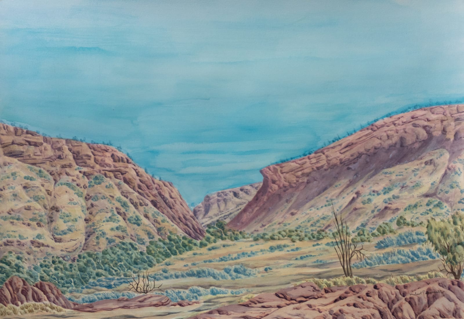 Kumantji (Hubert) Pareroultja, Ntaripe, Cat no. 7-23, 2023