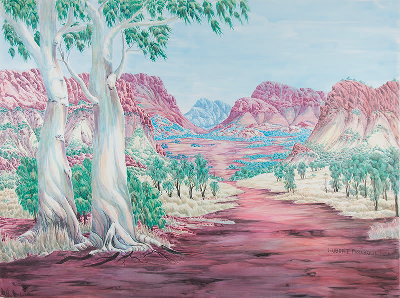 Kumantji (Hubert) Pareroultja, Tjuritja (West MacDonnell Ranges, NT) C