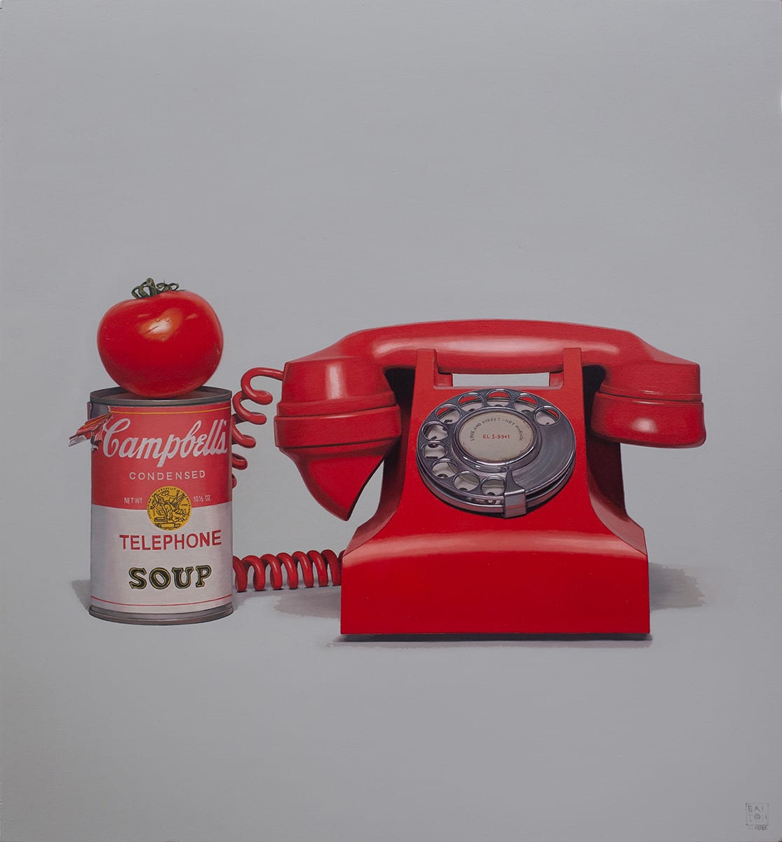 Jonathan Dalton, Love and kisses Andy Warhol, 2024