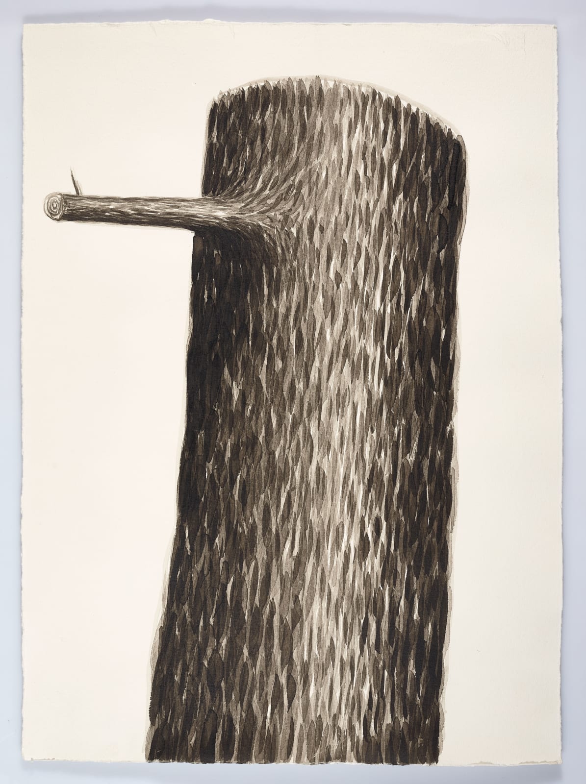 PHILJAMES, Log Portrait Small 3, 2024