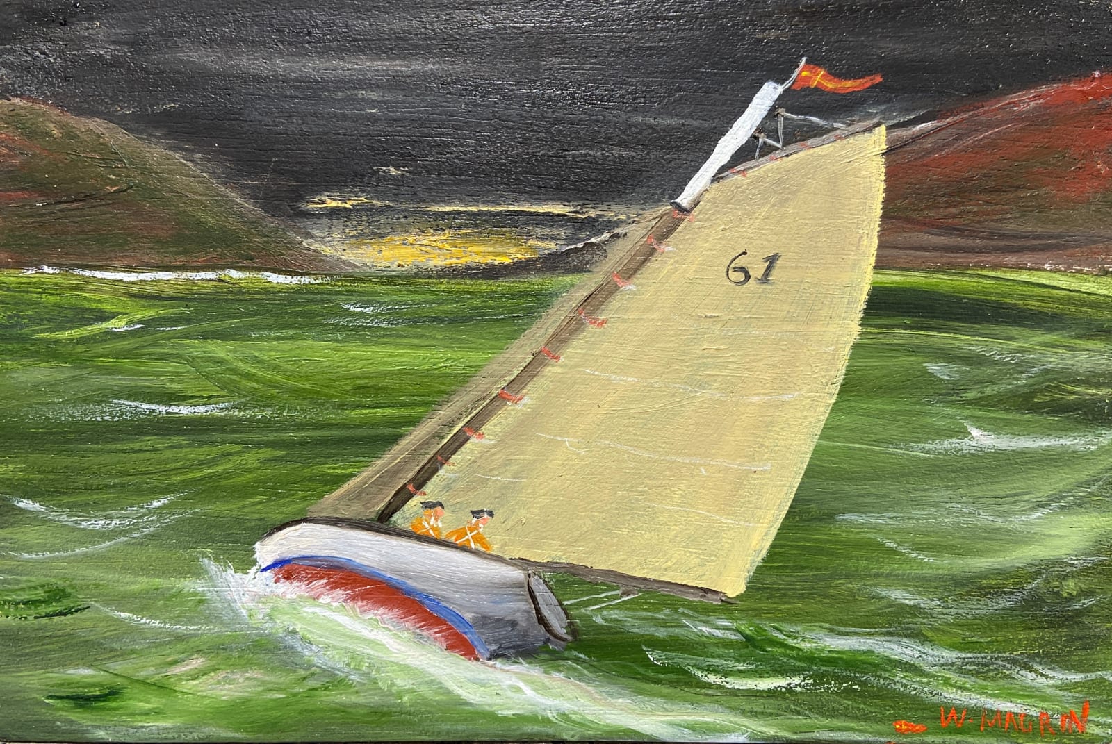 Wayne Magrin, Storm on the Horizon, 2025