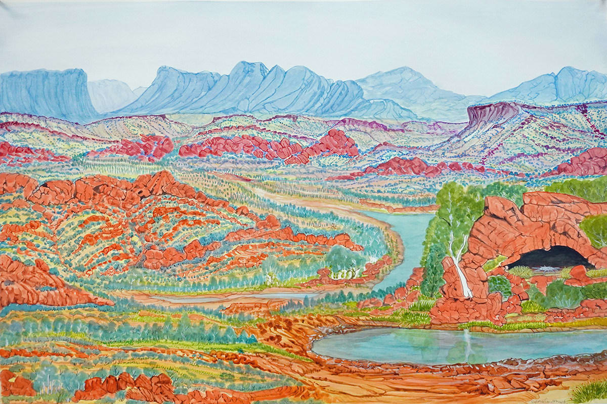 Selma Coulthard, Petermann Ranges (Cat: 513-22), 2022
