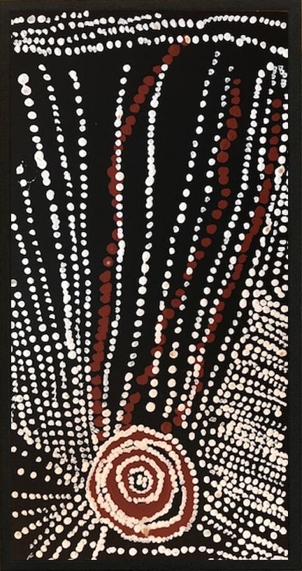 Bill Whiskey Tjapaltjarri, Rockholes near the Olgas NABWT_RNO10-070014PAG