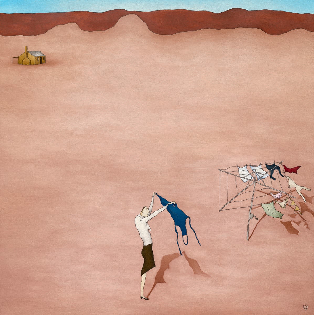 Caroline Zilinsky, Villa Borghese (Fowlers Gap), 2022