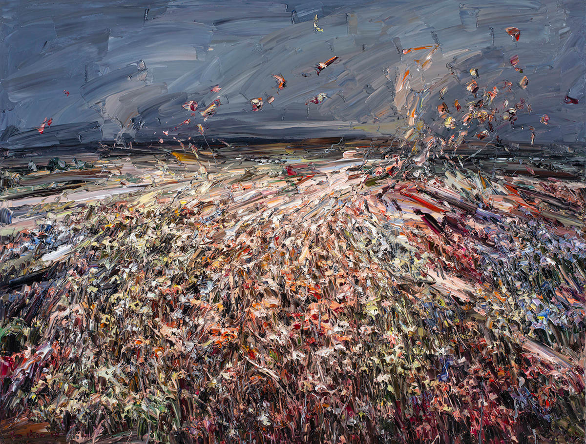 Jun Chen, Red Fields 2, 2018