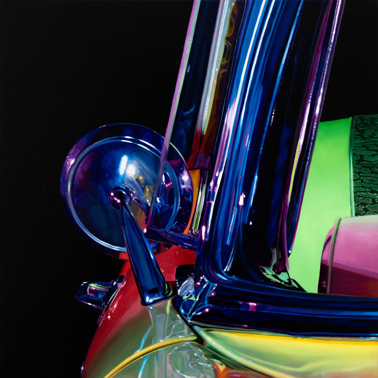 Dianne Gall, Chrome baby, chrome, 2025