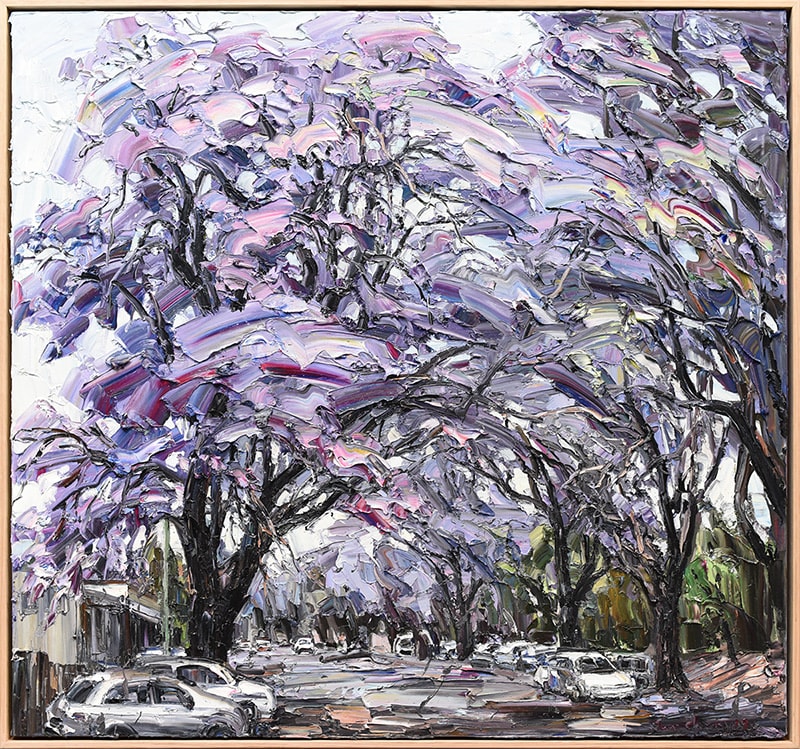 Jun Chen, Jacaranda Street, 2019