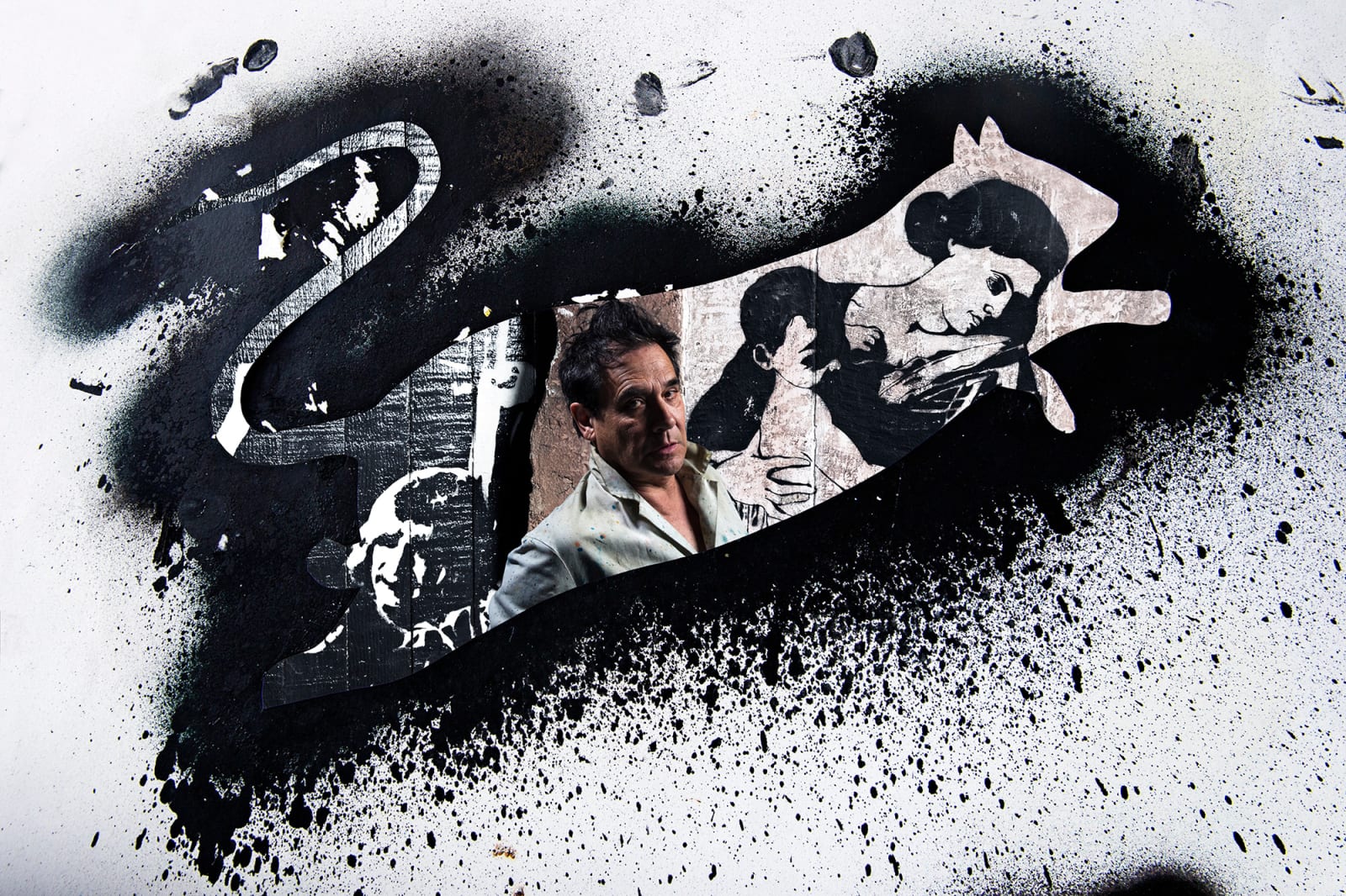 Søren Solkær, Blek Le Rat (France). Paris, 2014