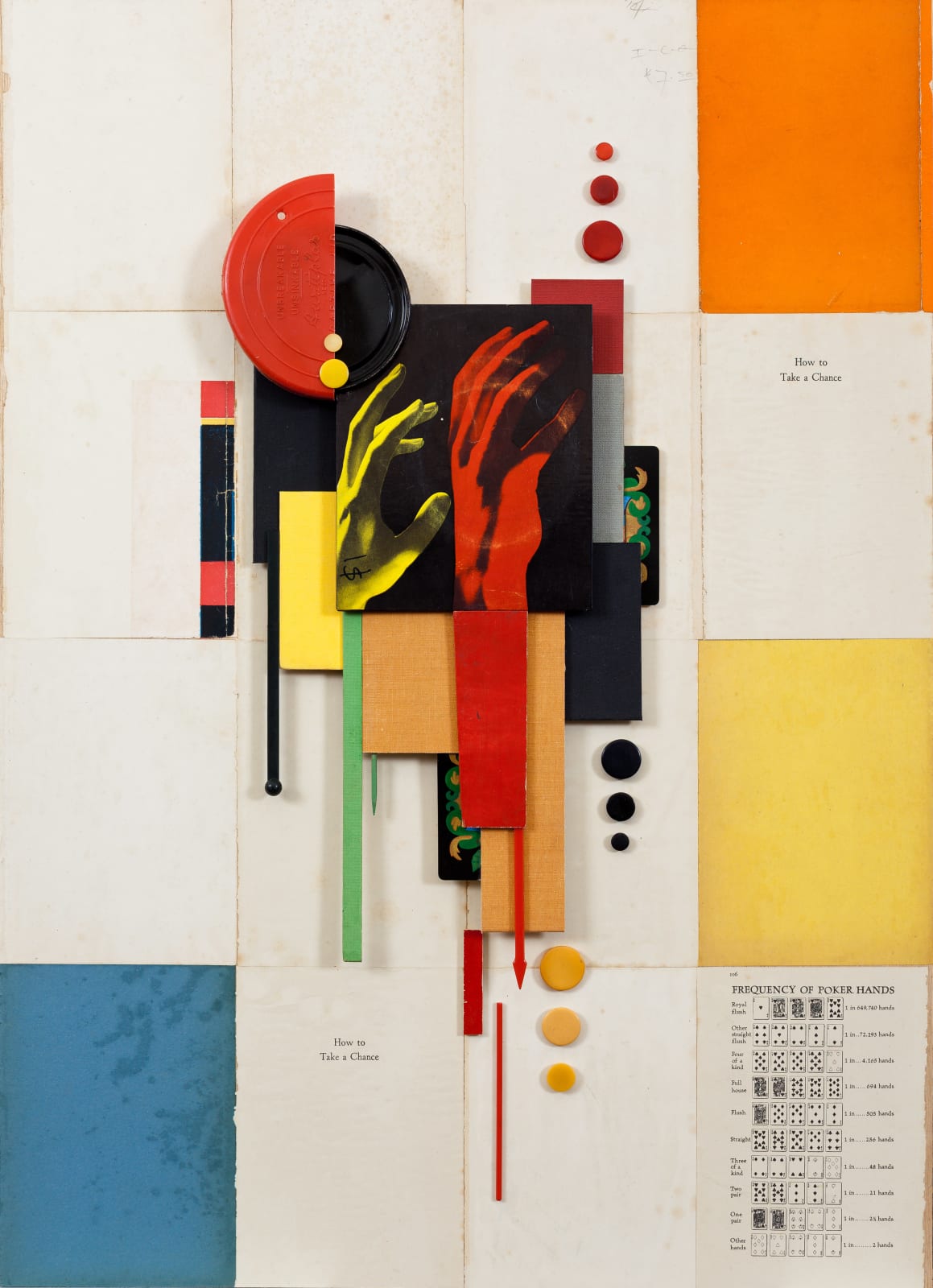 James Powditch, Two Hands (After Jordon and Mondrian) , 2021