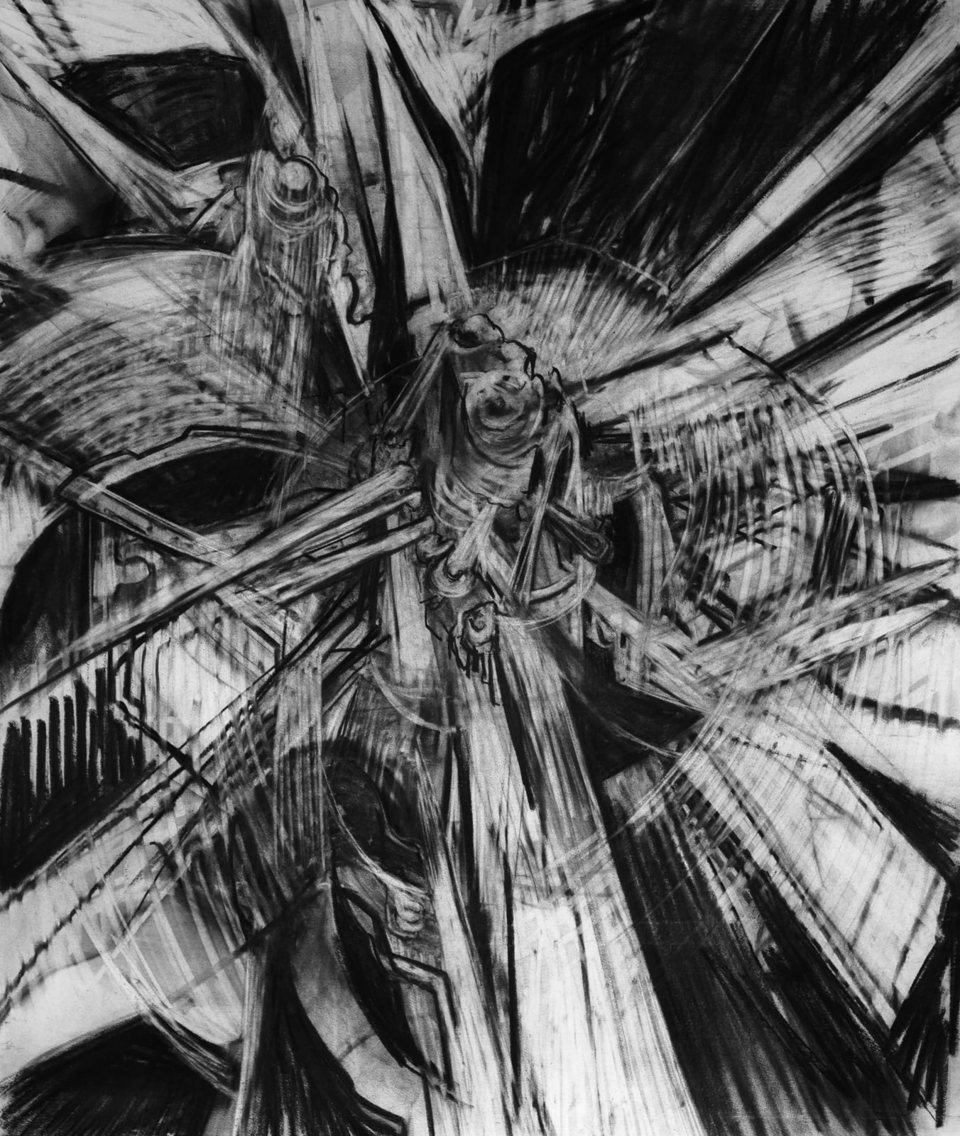 Stephanie Eather, Fallen Windmill by Cow Creek , 2019