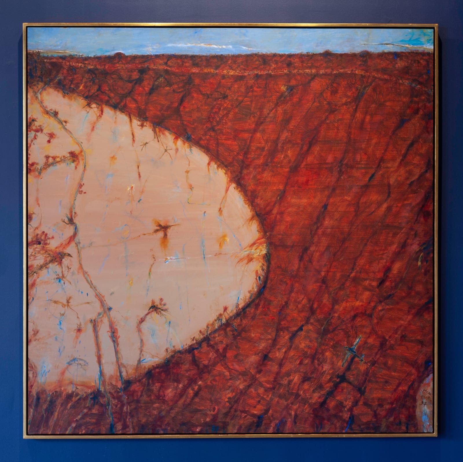 John Olsen, Lake Eyre, 1997