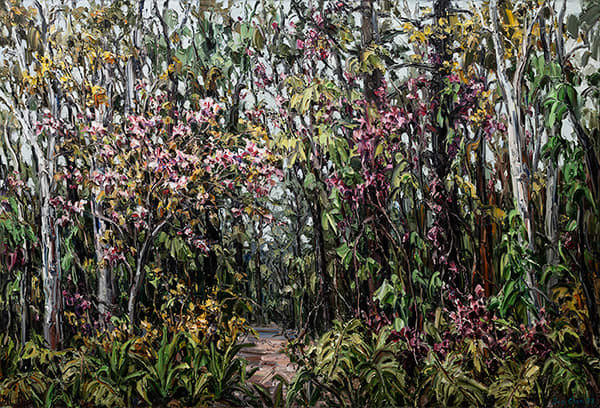 Jun Chen, Path in the bush 3 , 2022