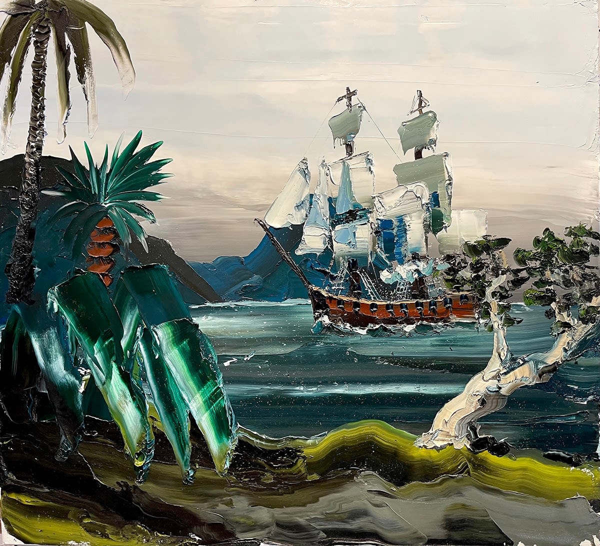 Paul Ryan, There's Blood on the Seas. If Ya Map em II, 2021