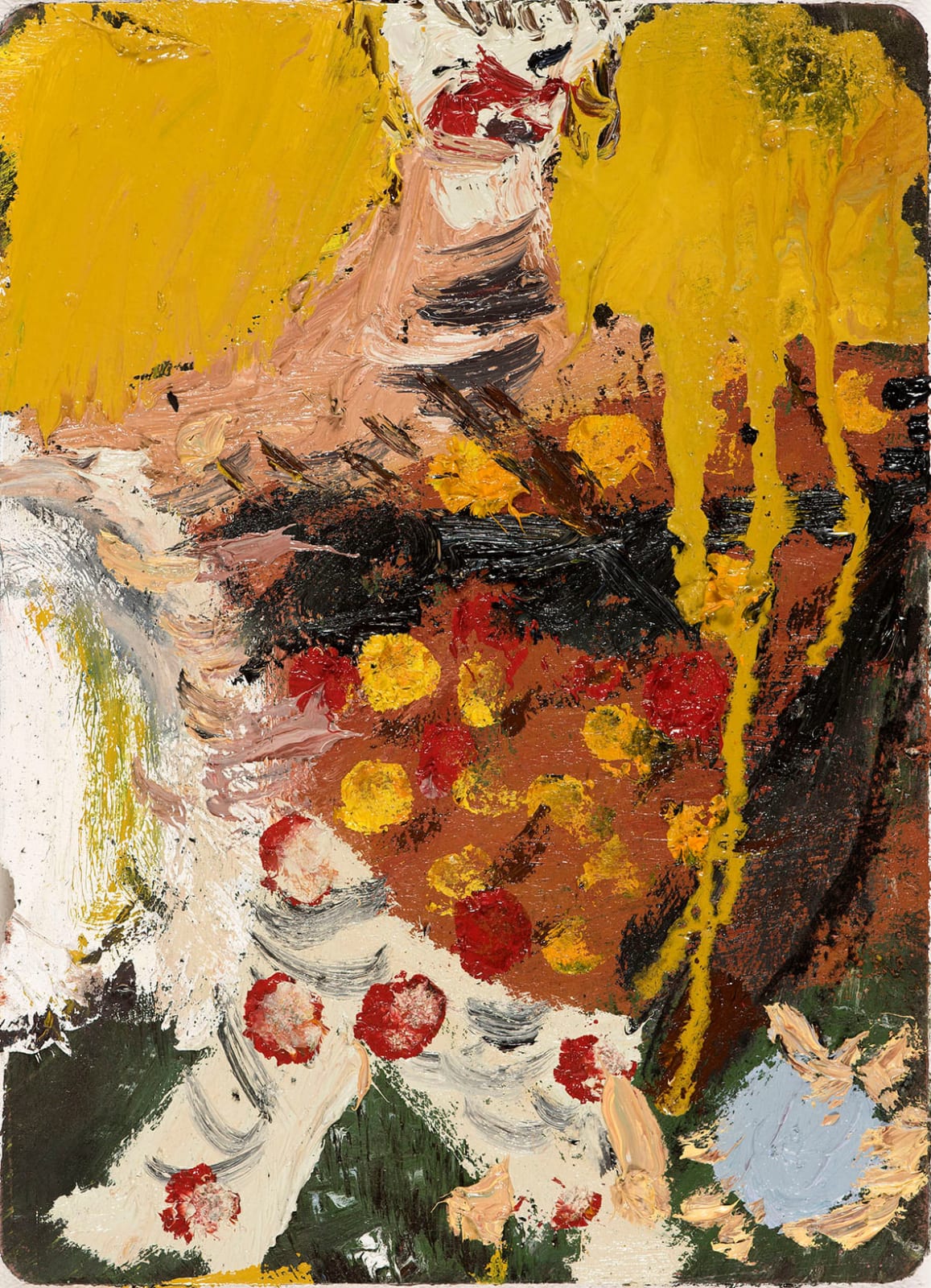 James Drinkwater, Girl in Cherry Patterned Pyjamas (Study), 2019