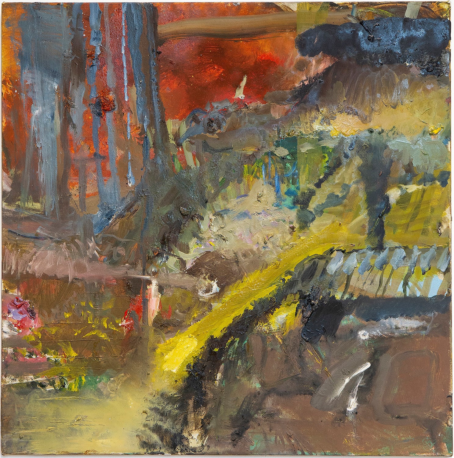 Stephanie Eather, Reverse park it next to the tool shed underneath the powerline, 2024