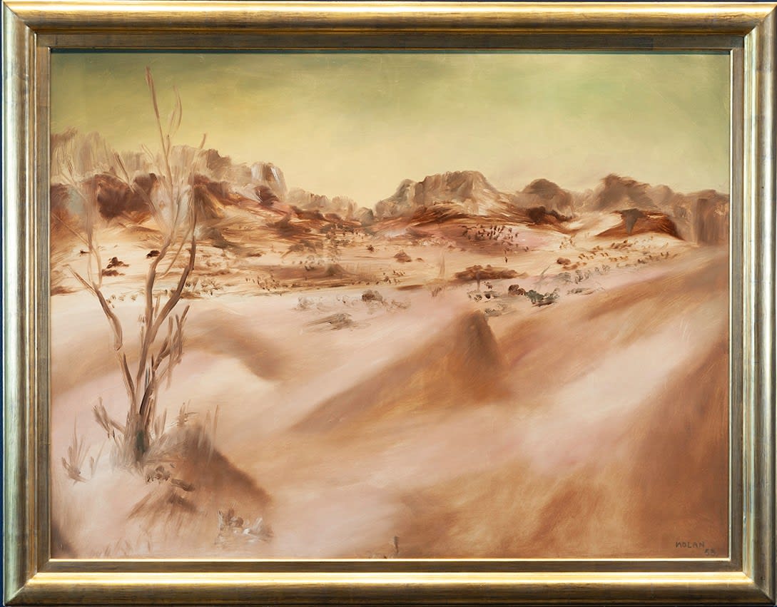 Sidney Nolan, Sandhills near Birdsville, 1953