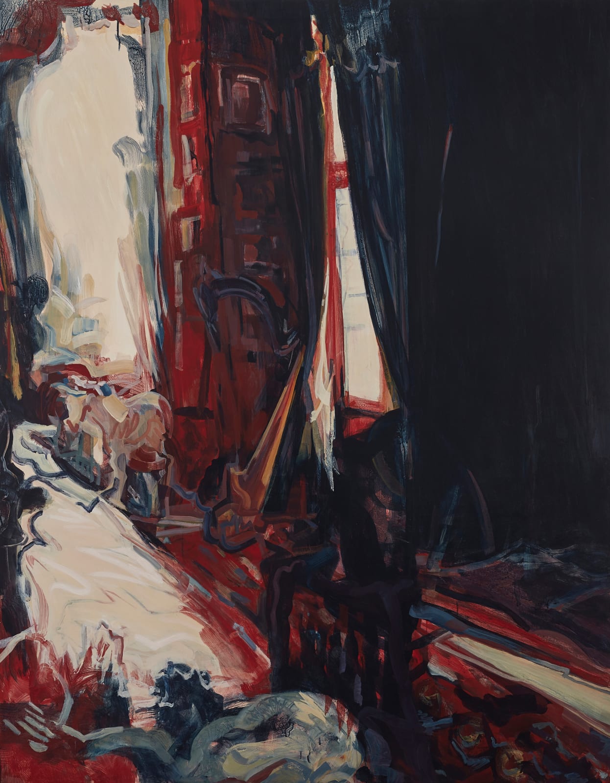 Renata Pari-Lewis, Harmony In Red , 2022