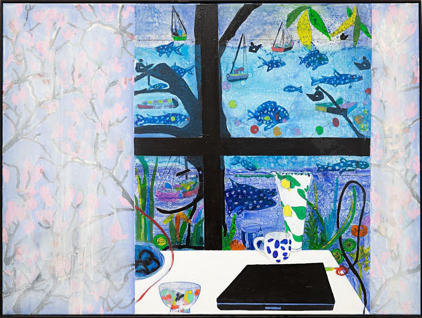 Katherine Hattam, Ocean Curtains, 2024