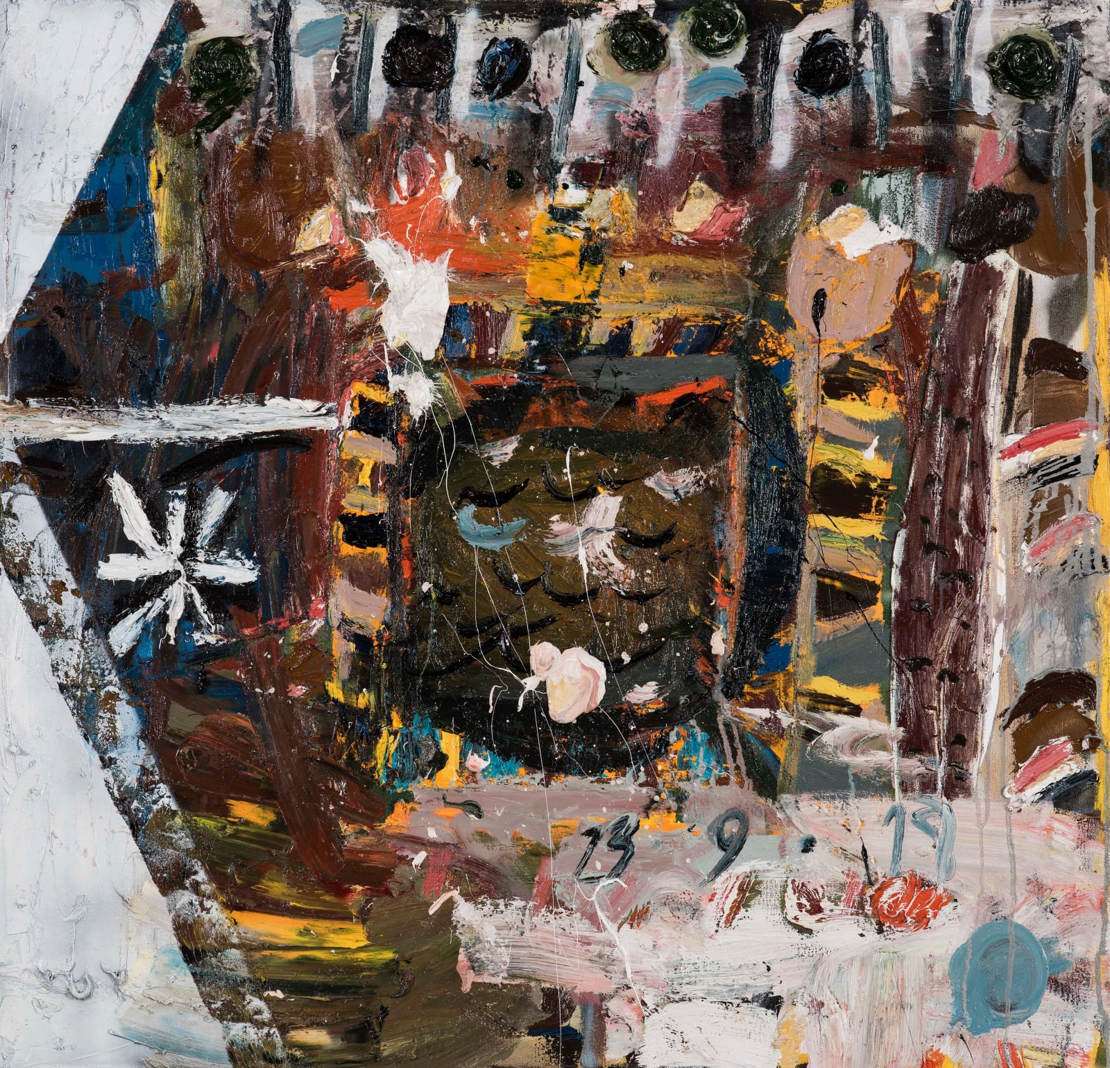 James Drinkwater, Night Swim in the Sea Baths, 2018