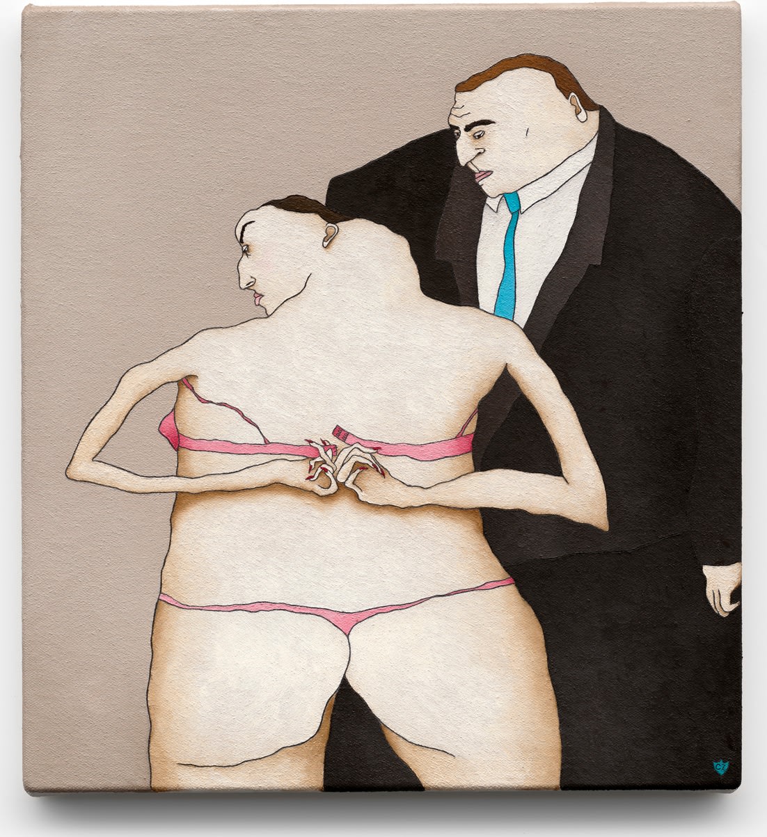 Caroline Zilinsky, Pretty in pink 2, 2024