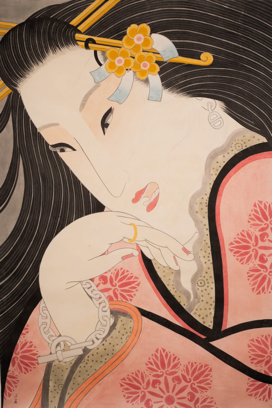 Yoshio Honjo, Chaine d'ancre, 2025