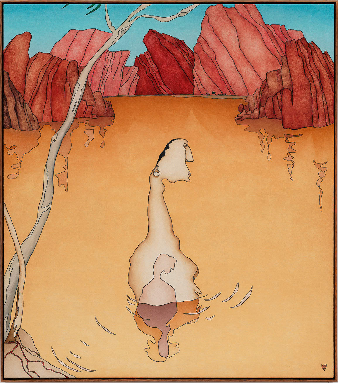 Caroline Zilinsky, After the Rain In Anthwerrke Gap, Alice Springs, 2025