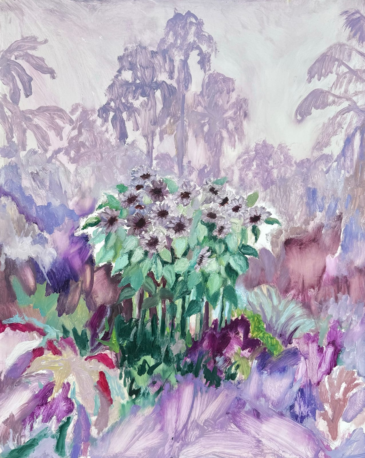 Kirsty Neilson, The Lavender Sunflowers, 2024