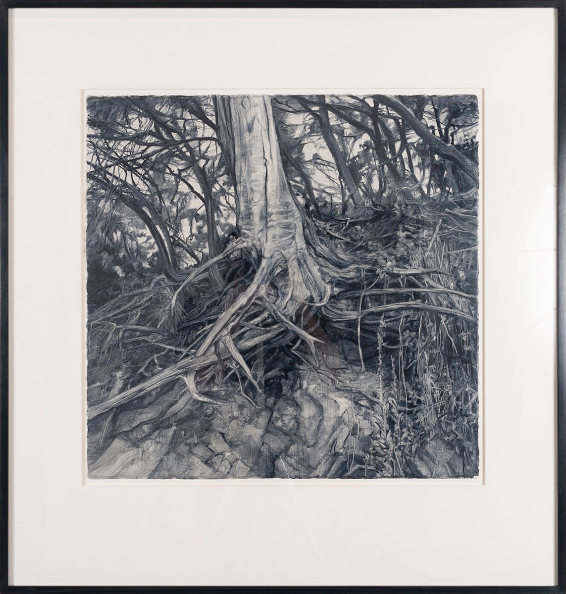 Nicholas Blowers, Collapsing River Bank Study II, 2020