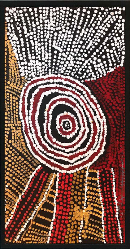 Bill Whiskey Tjapaltjarri, Rockholes near the Olgas NABWT_RNO10-070015PAG