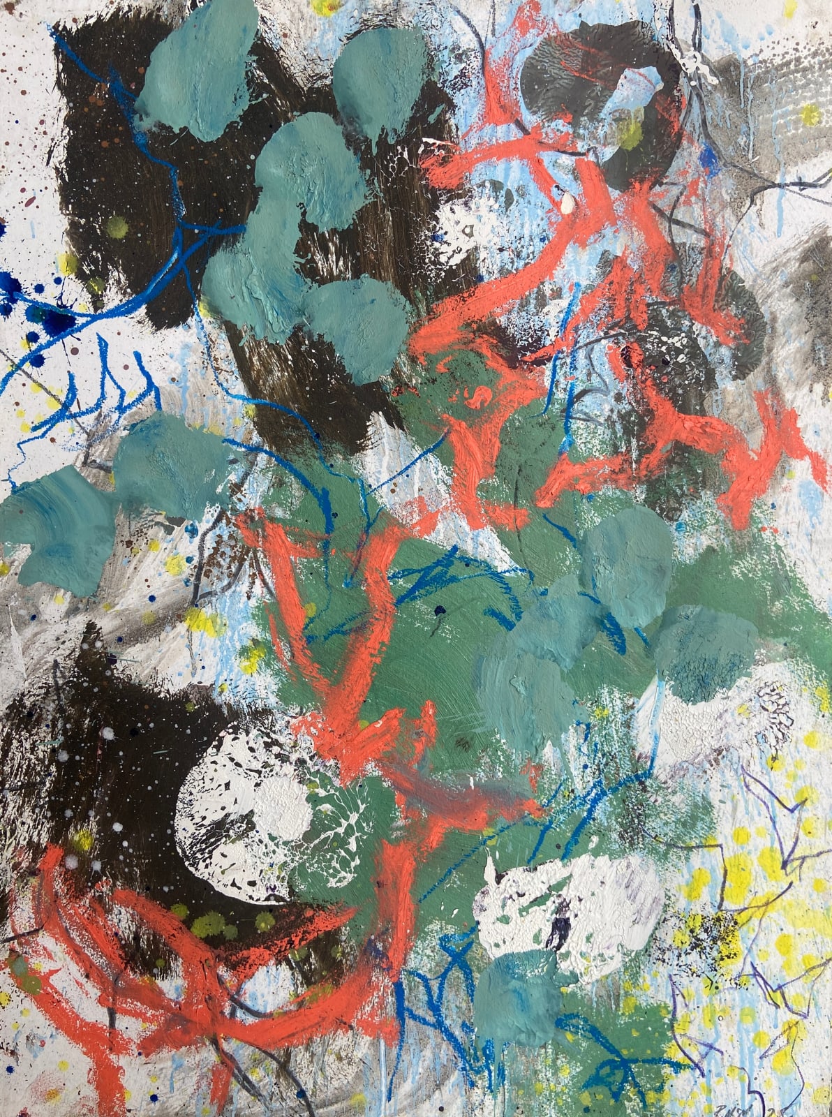 Brett McMahon, Bush Sketch 8, 2025