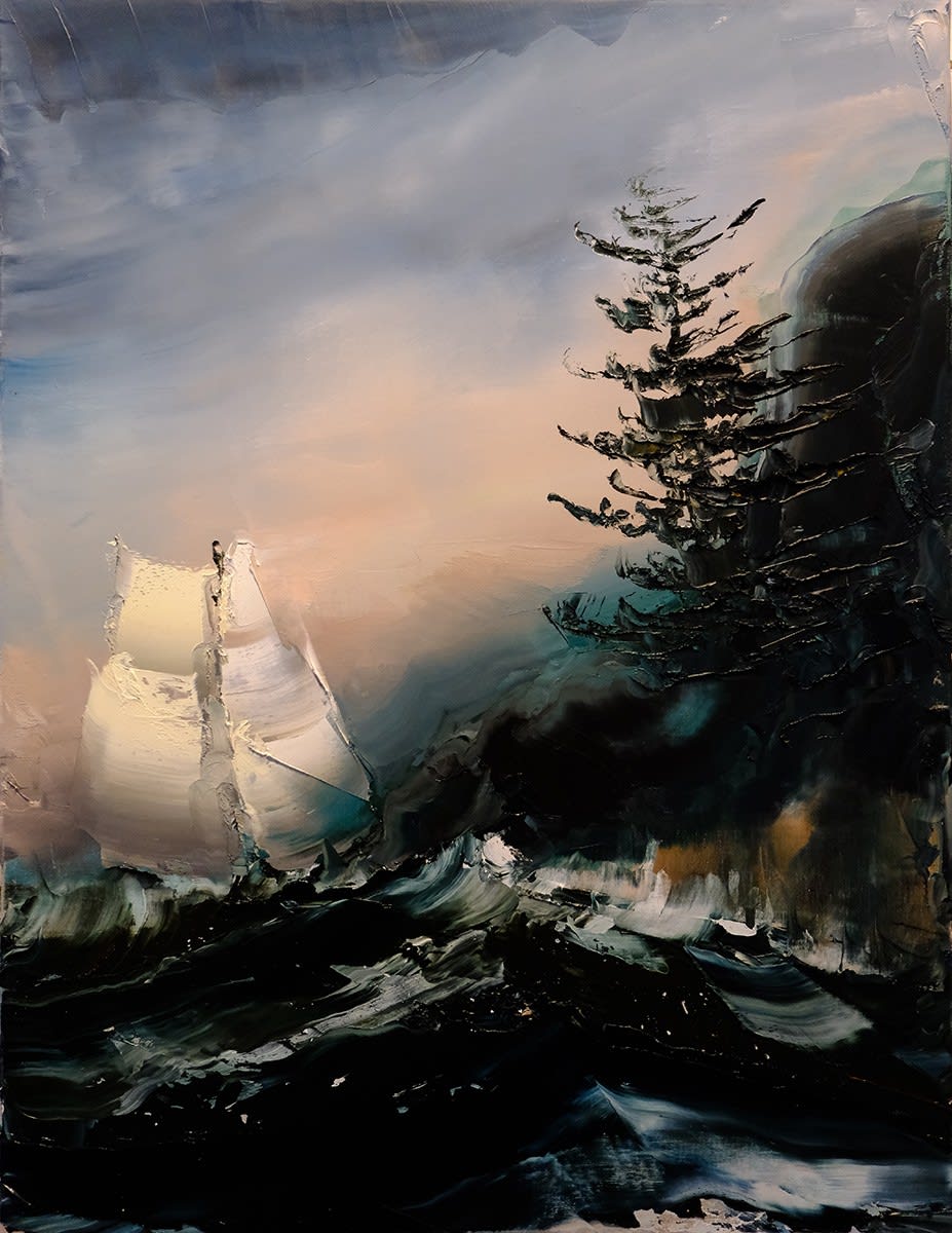 Paul Ryan, The Moth One Pine, 2024