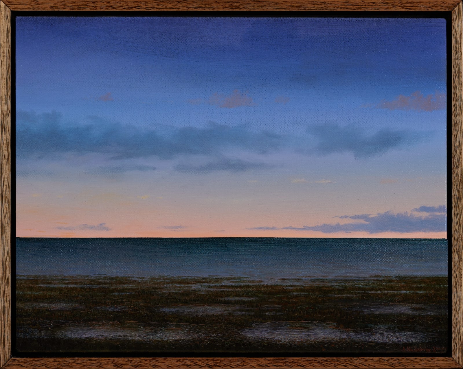 Adam Nudelman, Dusk at Rickett's Point, 2023