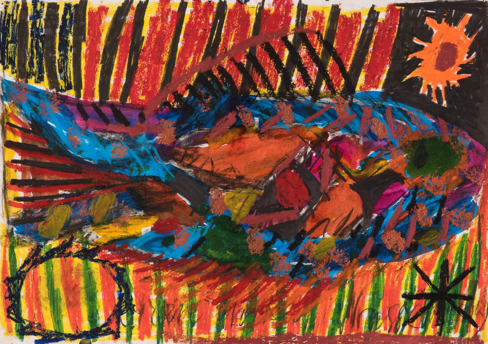 James Drinkwater, Postcards Addressed to the Interior 9 , 2019