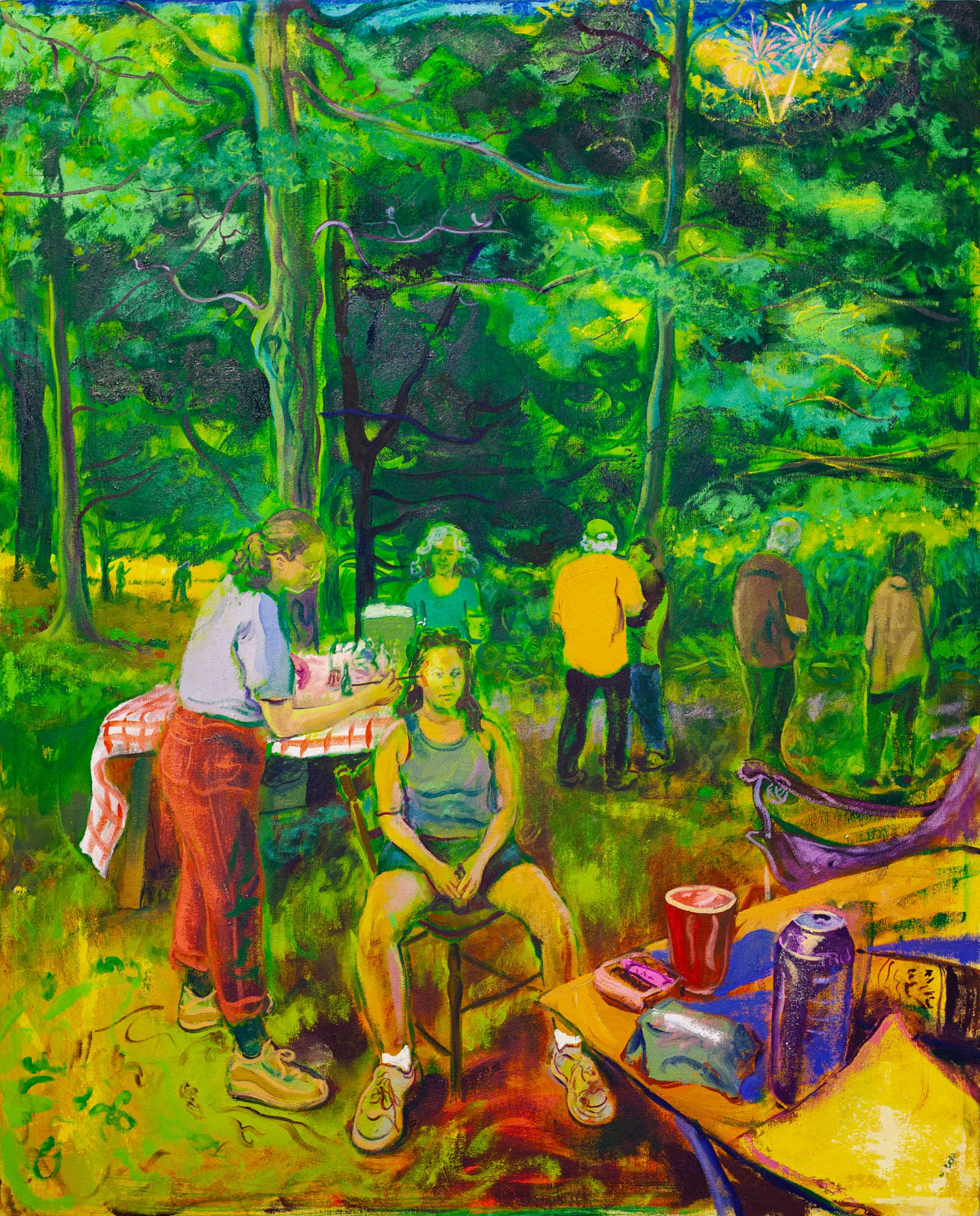 Holden Willard 霍尔登·威勒, Face Painting 面部彩绘, 2025