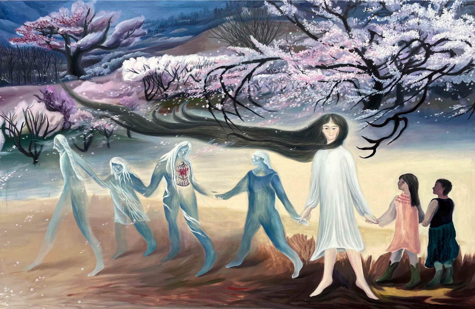 Xueqing Zhu 朱雪晴, My Fifth Aunt 舞姑, 2022