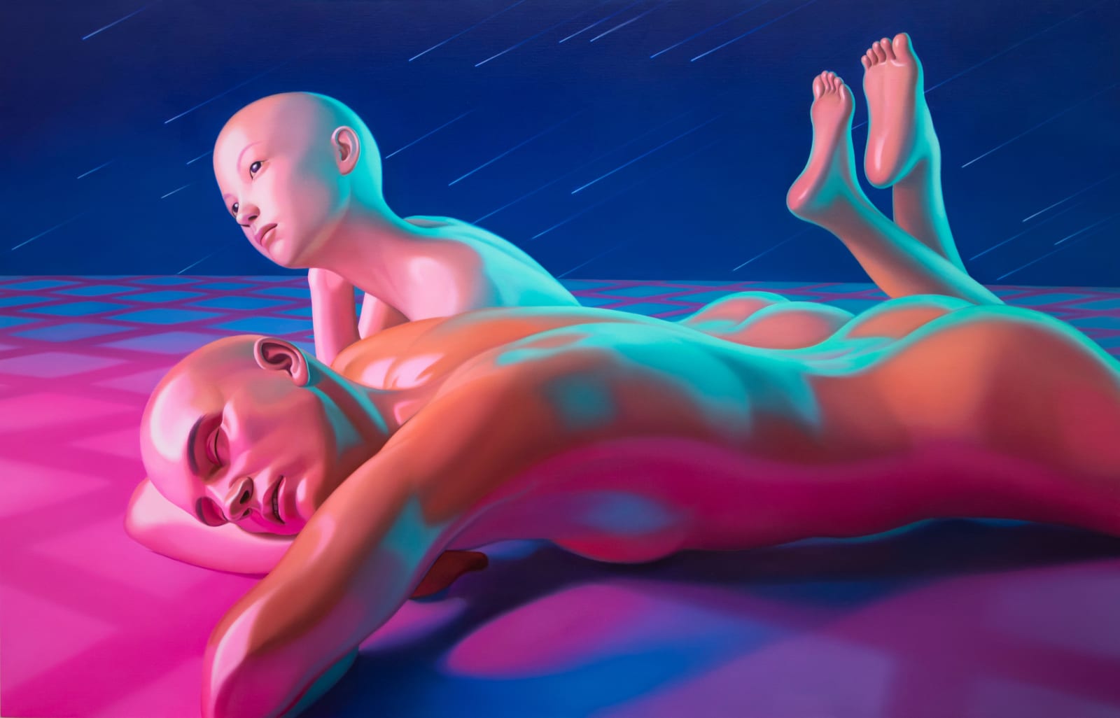 Yanmeng Zhang 章烟朦, Meteor (streaking from 2023 into 2024)流星, 2024