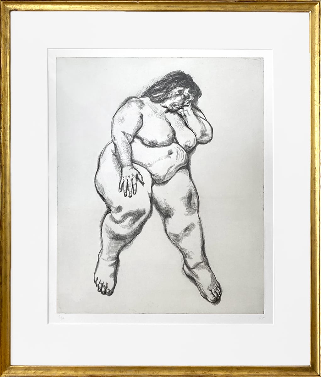 Lucian Freud, Woman Sleeping, 1995