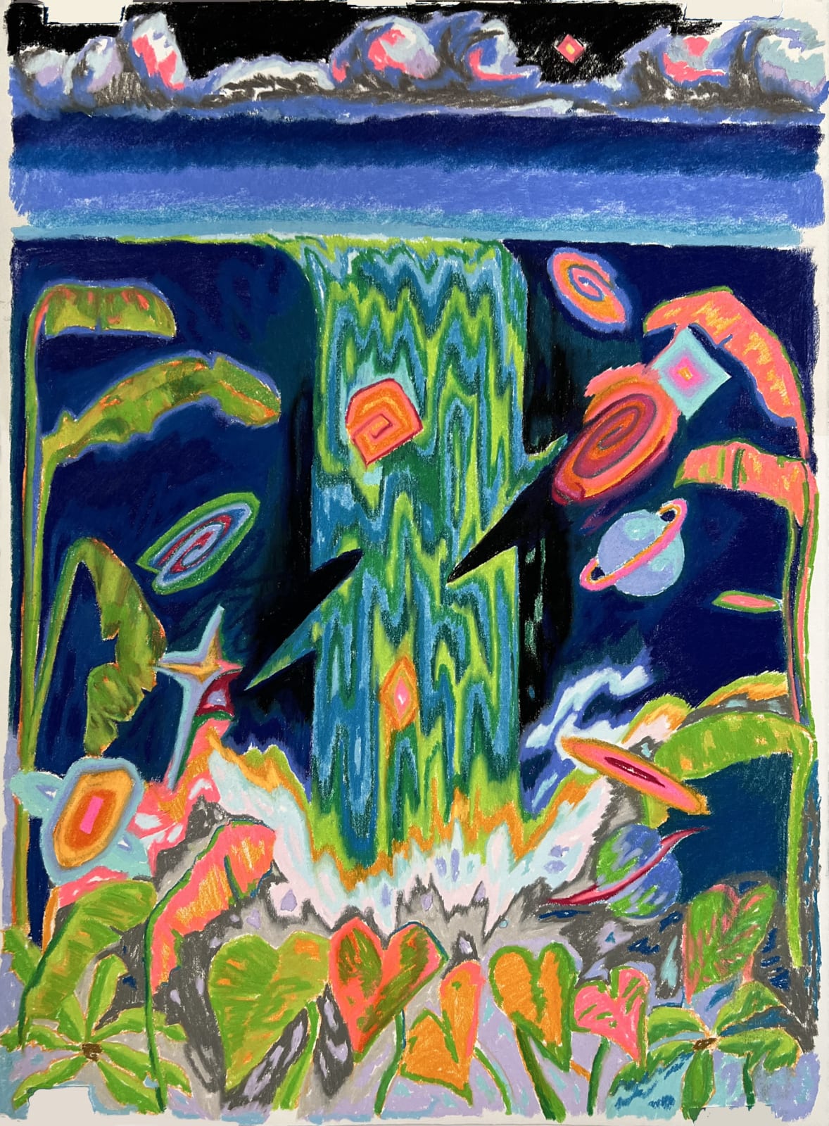 Dan Mitchell, Waterfall 3, 2021