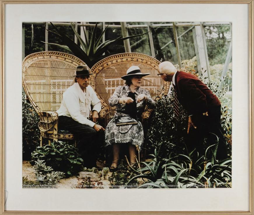 Joseph Beuys, Meeting Lady Roseberry, Joseph Beuys & Buckminster Fuller, 1980