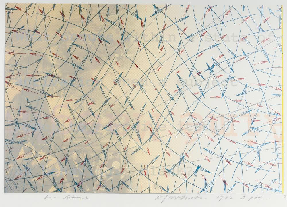 Shūsaku Arakawa, For Aimé, 1982