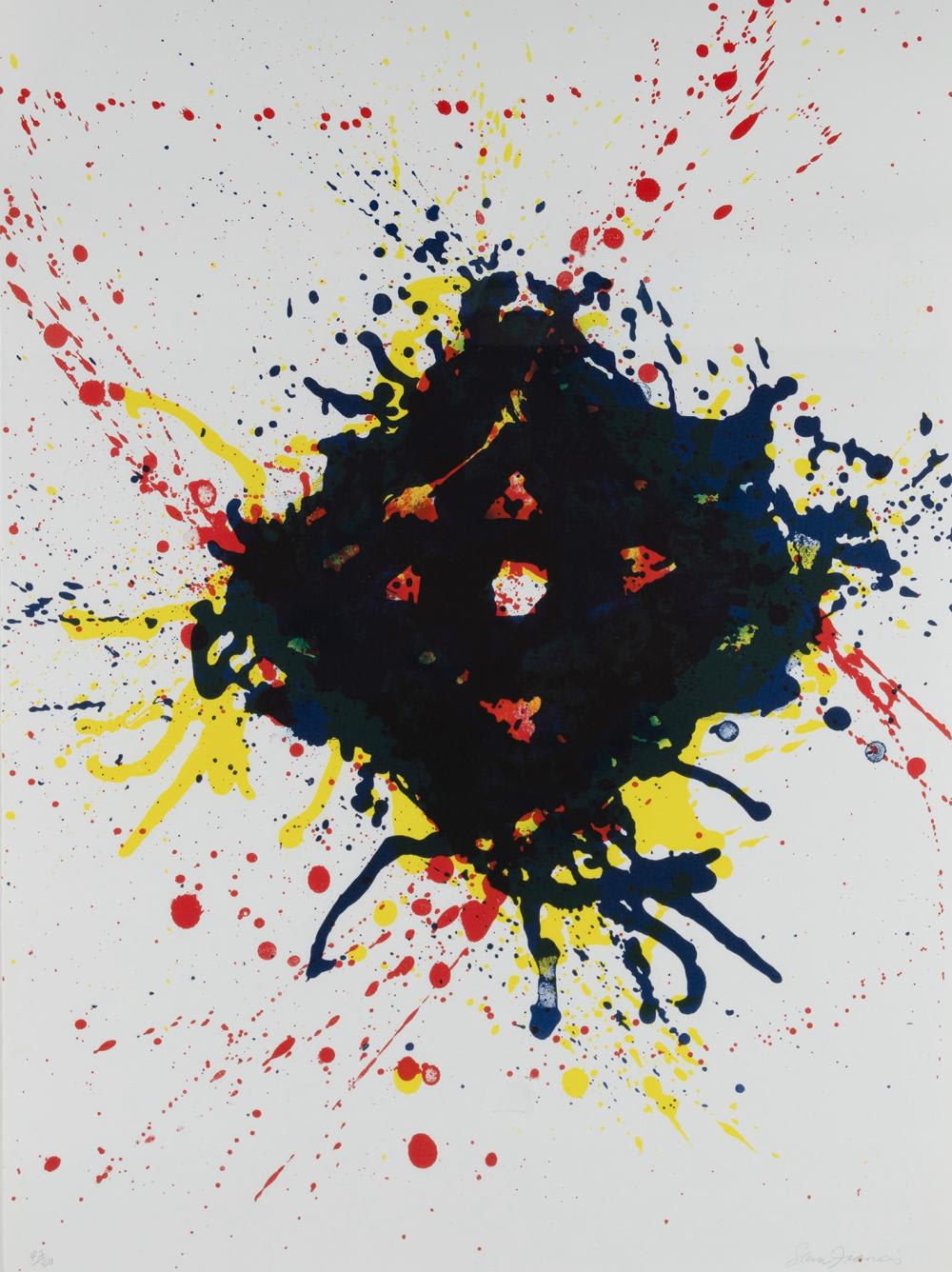 Sam Francis, Untitled (SF350), from Papierski Portfolio, 1992