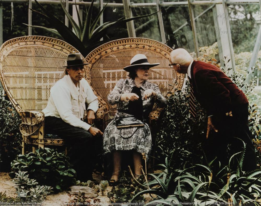 Joseph Beuys, Meeting Lady Roseberry, Joseph Beuys & Buckminster Fuller, 1980