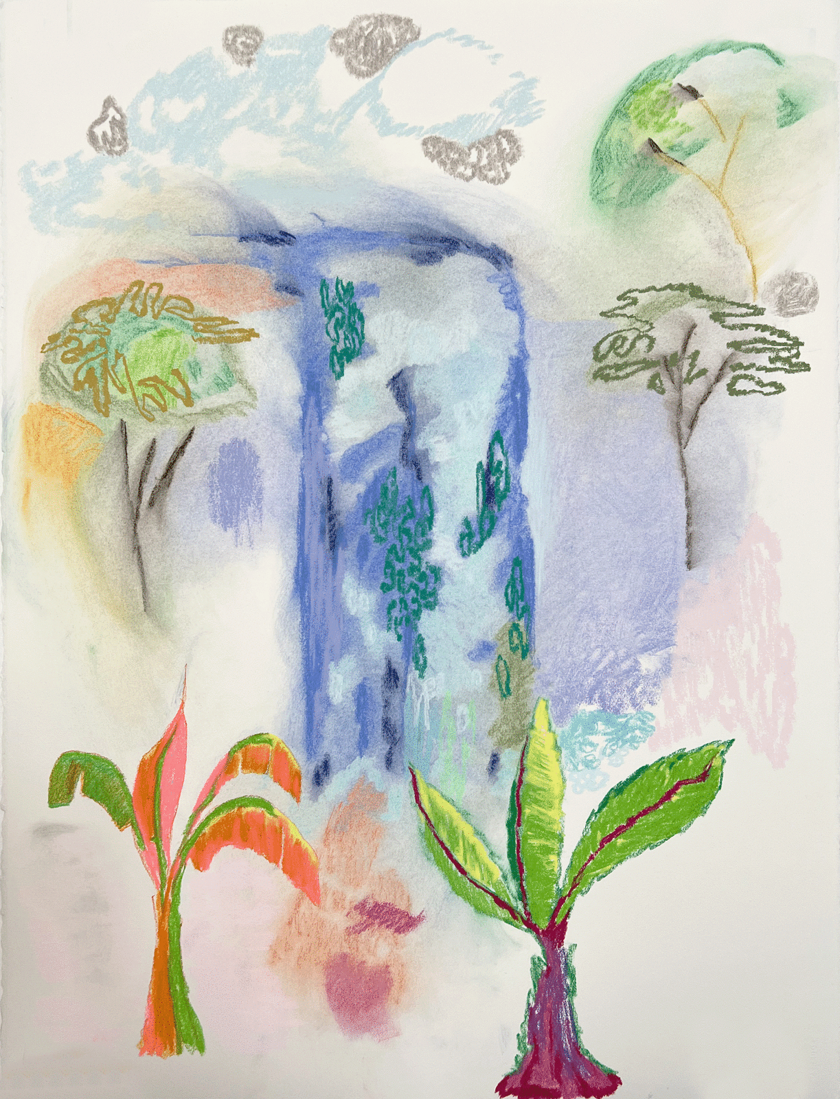 Dan Mitchell, Waterfall 2, 2022